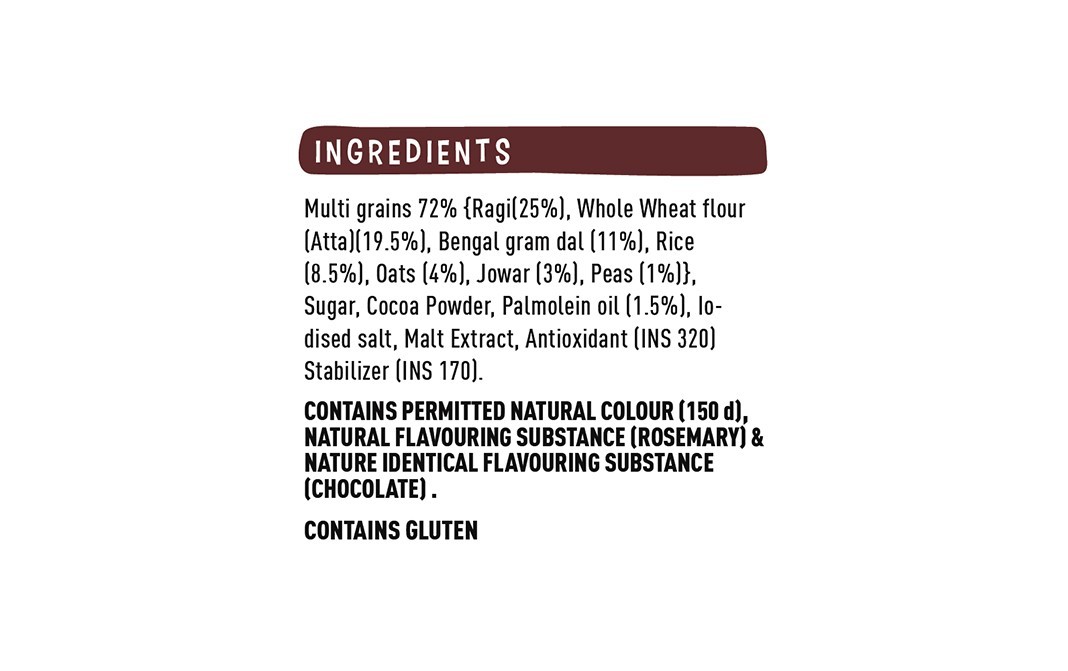 Soulfull Ragi Bites No Maida Choco    Box  375 grams